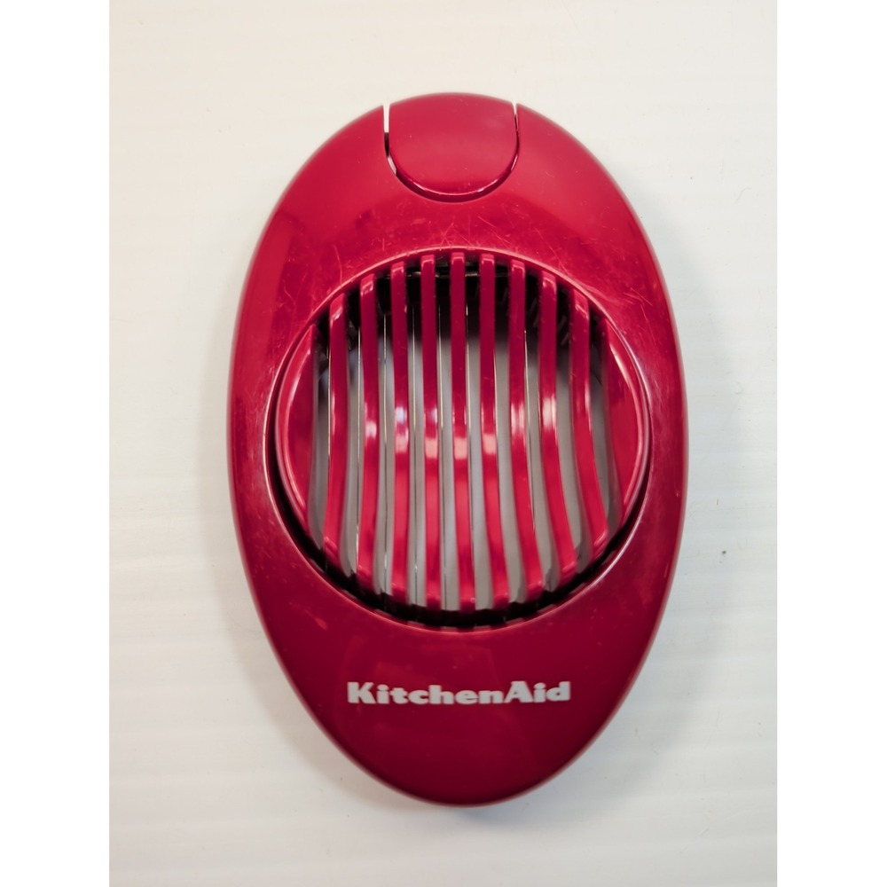 KitchenAid Egg Slicer Red ABS Plastic Stainless Steel KE135OHERA HERA